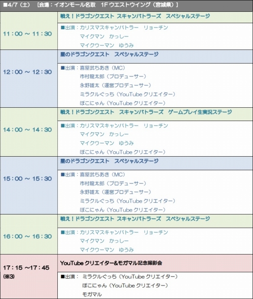 画像ギャラリー No.013のサムネイル画像 / 「星のドラゴンクエスト」と「戦え！ドラゴンクエスト スキャンバトラーズ」合同の体験ツアーが開催決定