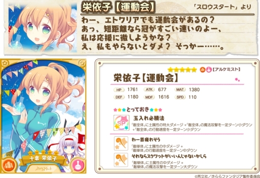 画像ギャラリー No.006のサムネイル画像 / 「きららファンタジア」でイベント「開催！エトワリア大運動会」が5月15日から開催
