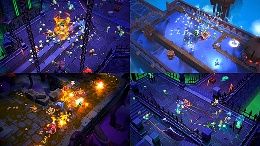 画像ギャラリー No.004のサムネイル画像 / 海外インディーズゲームの4人Co-opアクション「Super Dungeon Bros」がPS4で本日配信