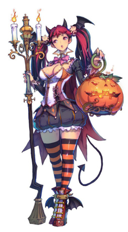 画像ギャラリー No.006のサムネイル画像 / 「フィンガーナイツクロス」ハロウィン騎士が2体登場。イベントを本日開始