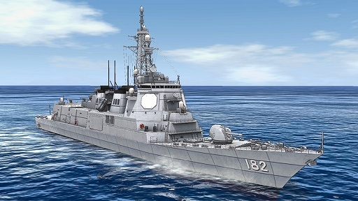 画像ギャラリー No.002のサムネイル画像 / 「蒼焔の艦隊」と漫画“ジパング”のコラボが決定。コラボ艦艇“みらい”が登場