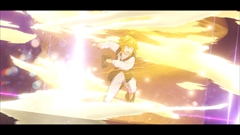 画像ギャラリー No.009のサムネイル画像 / 「七つの大罪 ブリタニアの旅人」，メリオダスやゴウセル，バンの戦闘シーンが確認できるスクリーンショットやシステムの一部が公開