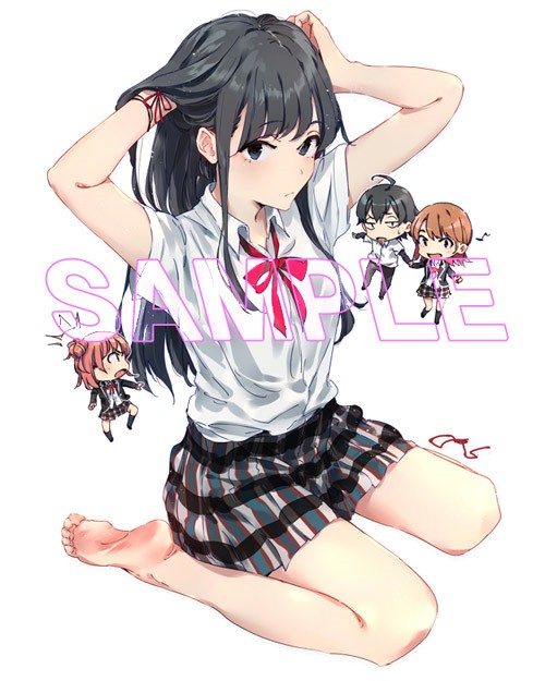 画像ギャラリー No.004のサムネイル画像 / 「やはりゲームでも俺の青春ラブコメはまちがっている。&続 おまとめセット」の店舗特典情報が公開