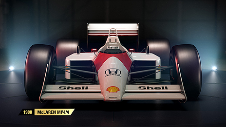 画像ギャラリー No.003のサムネイル画像 / 「F1 2017」のクラシックカートレイラー第3弾は「McLaren」。プロスト&セナ時代のMP4/4を含む4台を収録