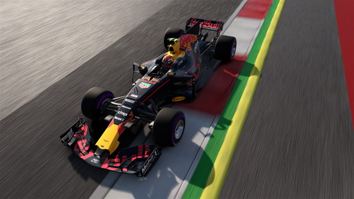画像ギャラリー No.003のサムネイル画像 / 「F1 2017」,マックス・フェルスタッペン氏のプレイを収めたトレイラーが公開。実際に登場したRB13でシルバーストーンを走る