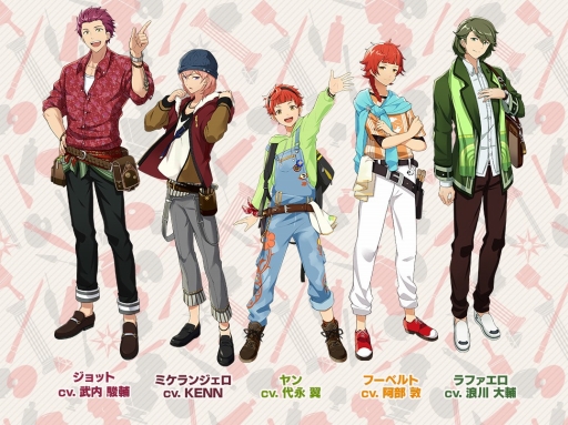 画像ギャラリー No.002のサムネイル画像 / 「パレットパレード」，キャラクター担当声優情報の第2弾が明らかに