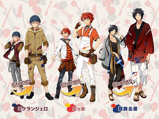画像ギャラリー No.002のサムネイル画像 / 「パレットパレード」,登場キャラたちの第2衣装「作業着」が公開