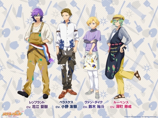 画像ギャラリー No.004のサムネイル画像 / 「パレットパレード」新たに4人のキャラクターの声優が公開に