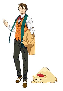 画像ギャラリー No.006のサムネイル画像 / 「パレットパレード」，館長とマスコットキャラクター・キャメロンの情報が公開に。いよいよ登場キャラ30名が出揃う