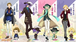 画像ギャラリー No.007のサムネイル画像 / 「パレパレ」，“バロック”に所属する4人のセクションイラストと新ボイスサンプルが公開
