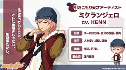 画像ギャラリー No.004のサムネイル画像 / 「パレパレ」,ルネサンスに所属する5人のセレクションイラスト&新ボイスサンプルが公開