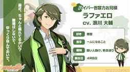画像ギャラリー No.005のサムネイル画像 / 「パレパレ」,ルネサンスに所属する5人のセレクションイラスト&新ボイスサンプルが公開