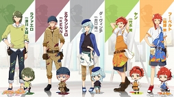 画像ギャラリー No.010のサムネイル画像 / 「パレパレ」,ルネサンスに所属する5人のセレクションイラスト&新ボイスサンプルが公開