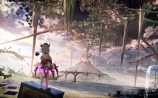 画像ギャラリー No.002のサムネイル画像 / コンパイルハートの新作「Death end re;Quest」はバグったゲームの世界を攻略するサスペンスホラーRPG。公式サイトが本日公開