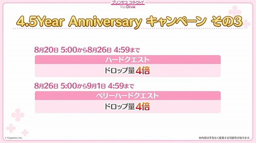 画像ギャラリー No.006のサムネイル画像 / 「プリコネ Re:Dive」4.5周年直前生放送の発表情報まとめ。最大170連の無料10連ガチャ開催。キョウカ(サマー)や新規★6才能開花の情報も明らかに