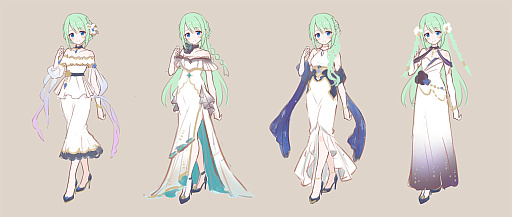 画像ギャラリー No.003のサムネイル画像 / チカの衣装デザイン案を独占公開。「プリコネフェス2025」は2025年2月8日，9日にオンライン開催。描き下ろし衣装のKVや出演キャストが発表に