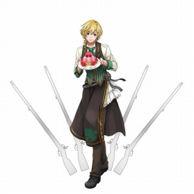 画像ギャラリー No.003のサムネイル画像 / 「千銃士」,イベント「高貴に働け! Café de Noble」が開催。LINEスタンプも無料配布中