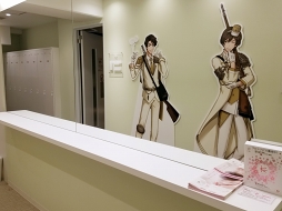 画像ギャラリー No.003のサムネイル画像 / シャワールームに驚きの仕掛けも!? 「千銃士」×秋葉原BAY HOTELのコラボルームをフォトレポート