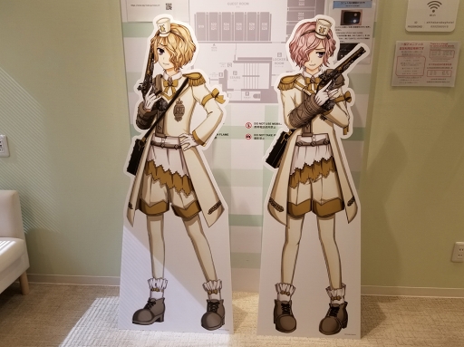 画像ギャラリー No.004のサムネイル画像 / シャワールームに驚きの仕掛けも!? 「千銃士」×秋葉原BAY HOTELのコラボルームをフォトレポート