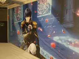 画像ギャラリー No.011のサムネイル画像 / シャワールームに驚きの仕掛けも!? 「千銃士」×秋葉原BAY HOTELのコラボルームをフォトレポート