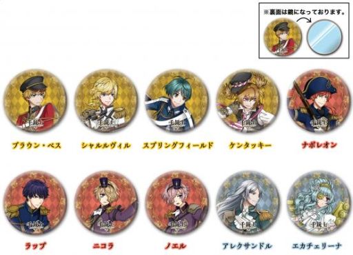 画像ギャラリー No.001のサムネイル画像 / 「千銃士」のキャラクターグッズが発売決定。ペンケースやパスケースなどの予約が受付中