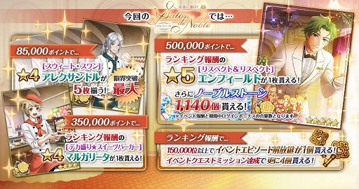 画像ギャラリー No.006のサムネイル画像 / 「千銃士」，イベント「高貴に働け！ Salon de Noble」が2月1日にスタート
