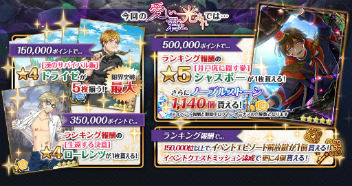 画像ギャラリー No.007のサムネイル画像 / 「千銃士」，ゲームイベント“愛しい君に、光あれ”が開催