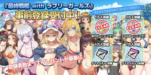 画像ギャラリー No.002のサムネイル画像 / 「最終戦艦 with ラブリーガールズ」，Amazonギフト券が当たるキャンペーンを開催中