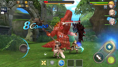 画像ギャラリー No.007のサムネイル画像 / gumiの新作アプリ「セレンシアサーガ：ドラゴンネスト」が今夏にリリース予定。作品情報の公開に加え，事前登録の受付もスタート