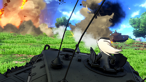 画像ギャラリー No.005のサムネイル画像 / ガルパン最新ゲームはオンライン対戦も可能な戦車アクション。「ガールズ＆パンツァー ドリームタンクマッチ」がPS4で今冬発売へ
