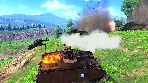 画像ギャラリー No.006のサムネイル画像 / ガルパン最新ゲームはオンライン対戦も可能な戦車アクション。「ガールズ＆パンツァー ドリームタンクマッチ」がPS4で今冬発売へ