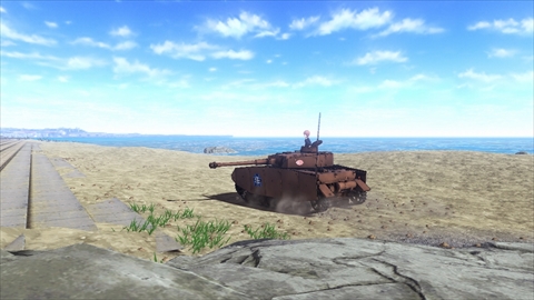 画像ギャラリー No.010のサムネイル画像 / 「ガールズ&パンツァー ドリームタンクマッチ」,巡航戦車A41センチュリオンに搭乗する島田愛里寿など新SSが公開。海外ローカライズ版発売も決定