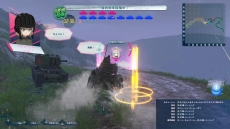 画像ギャラリー No.015のサムネイル画像 / 「ガールズ&パンツァー ドリームタンクマッチ」,感想戦モード序盤の見どころを紹介。カール自走臼砲に挑む「たんぽぽ中隊」の活躍は