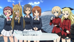 画像ギャラリー No.022のサムネイル画像 / 「ガールズ＆パンツァー ドリームタンクマッチ」の争奪戦モードや戦車アクションを紹介。戦車でドリフトやジャンプ，ナポリターンなどが可能