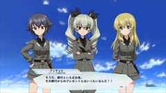 画像ギャラリー No.023のサムネイル画像 / 「ガールズ＆パンツァー ドリームタンクマッチ」の争奪戦モードや戦車アクションを紹介。戦車でドリフトやジャンプ，ナポリターンなどが可能