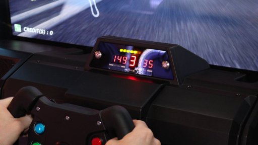 画像ギャラリー No.011のサムネイル画像 / SUPER GT公式「SEGA World Drivers Championship」“テスト走行会”レポート。35台のマシンが入り乱れる,大迫力の新作アーケードレースゲーム