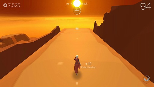 画像ギャラリー No.001のサムネイル画像 / 落下するときの感覚が気持ちいいランゲーム「Sky Dancer」を紹介する「（ほぼ）日刊スマホゲーム通信」第1478回