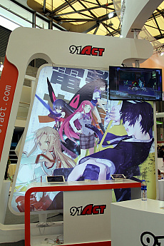 画像ギャラリー No.001のサムネイル画像 / ［CJ2017］「電撃文庫 FIGHTING CLIMAX IGNITION Mobile（仮）」をChinaJoyで発見。ゲームシステムはカードバトルRPG風