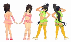 画像ギャラリー No.011のサムネイル画像 / 「閃乱カグラ Burst Re:Newal」，限定版「にゅうにゅうDXパック」の特典紹介映像＆先着特典の八重樫 南氏描き下ろしイラストカードが公開