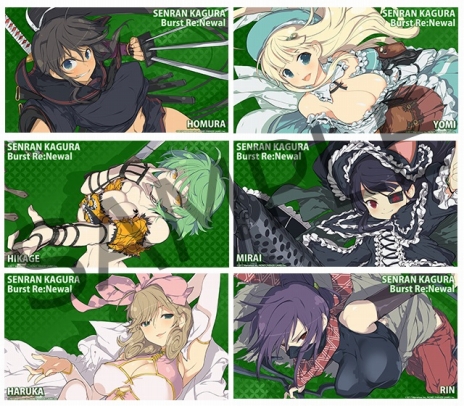 画像ギャラリー No.009のサムネイル画像 / 「閃乱カグラBurst Re:Newal」秘立蛇女子学園の描き下ろしキャラクターイラストが公開に。大道寺先輩と凛の「秘伝忍法・壱」紹介動画も