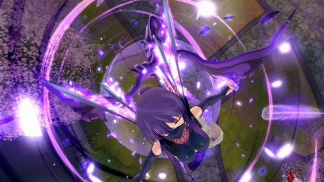 画像ギャラリー No.016のサムネイル画像 / 「閃乱カグラBurst Re:Newal」秘立蛇女子学園の描き下ろしキャラクターイラストが公開に。大道寺先輩と凛の「秘伝忍法・壱」紹介動画も