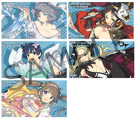 画像ギャラリー No.030のサムネイル画像 / 「閃乱カグラ Burst Re:Newal」，DLC追加キャラ「死塾月閃女学館」「秘立蛇女子学園」メンバーの描き下ろしイラストが公開