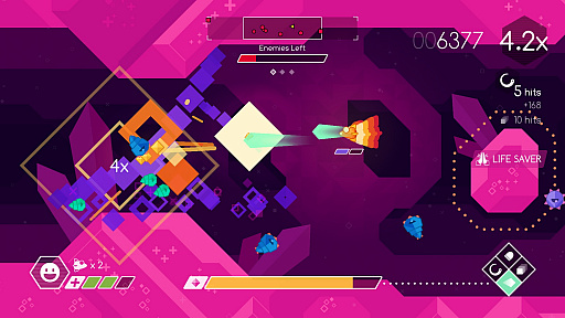 画像ギャラリー No.002のサムネイル画像 / カナダ生まれの横スクロールシューティング「Graceful Explosion Machine」のNintendo Switch版が本日配信