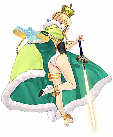 画像ギャラリー No.005のサムネイル画像 / 「FGO Arcade」,清姫がポニーテール姿に! サーヴァントの見た目を変更できる「転身霊衣」が実装。召喚には「★5 アルトリア・ペンドラゴン(アーチャー) 」が