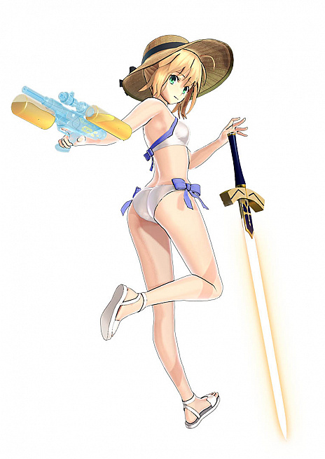 画像ギャラリー No.015のサムネイル画像 / 「FGO Arcade」,清姫がポニーテール姿に! サーヴァントの見た目を変更できる「転身霊衣」が実装。召喚には「★5 アルトリア・ペンドラゴン(アーチャー) 」が