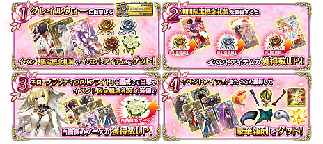 画像ギャラリー No.008のサムネイル画像 / 「FGO Arcade」，ネロ･クラウディウス〔ブライド〕が明日実装。オリジナル概念礼装が獲得できるキャンペーンも