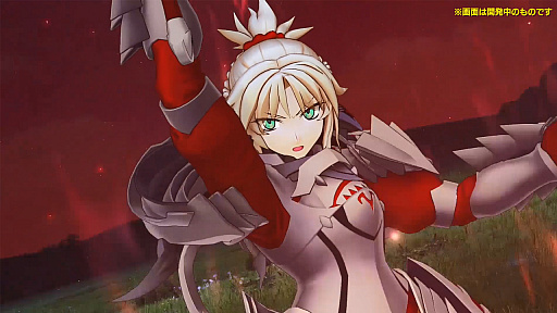 画像ギャラリー No.002のサムネイル画像 / 「Fate/Grand Order Arcade」,開発中のサーヴァント「モードレッド(セイバー)」宝具演出を公開