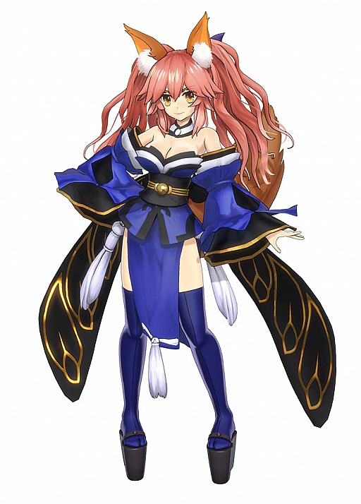 画像ギャラリー No.003のサムネイル画像 / 「FGO Arcade」,転身霊衣に「玉藻の前」のソバージュヘアと「坂田金時」のゴールデンオールバックが登場