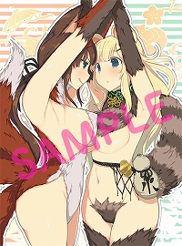 画像ギャラリー No.010のサムネイル画像 / 「PEACH BALL 閃乱カグラ」，店舗別購入特典描き下ろしイラスト＆挿入歌2種が公開に