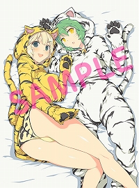 画像ギャラリー No.014のサムネイル画像 / 「PEACH BALL 閃乱カグラ」，店舗別購入特典描き下ろしイラスト＆挿入歌2種が公開に